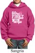 Breast Cancer Awareness Go Fight Win Kids Hoody