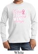 Breast Cancer Awareness Go Fight Win Kids Long Sleeve Shirt