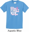 Breast Cancer Awareness Go Fight Win Kids Shirt