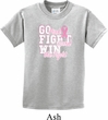 Breast Cancer Awareness Go Fight Win Kids Shirt