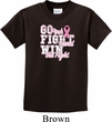 Breast Cancer Awareness Go Fight Win Kids Shirt