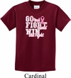 Breast Cancer Awareness Go Fight Win Kids Shirt