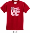 Breast Cancer Awareness Go Fight Win Kids Shirt