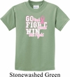 Breast Cancer Awareness Go Fight Win Kids Shirt