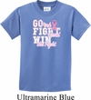 Breast Cancer Awareness Go Fight Win Kids Shirt