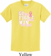 Breast Cancer Awareness Go Fight Win Kids Shirt