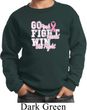 Breast Cancer Awareness Go Fight Win Kids Sweat Shirt