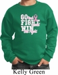 Breast Cancer Awareness Go Fight Win Kids Sweat Shirt