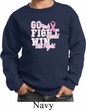 Breast Cancer Awareness Go Fight Win Kids Sweat Shirt