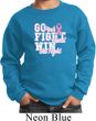 Breast Cancer Awareness Go Fight Win Kids Sweat Shirt