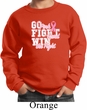 Breast Cancer Awareness Go Fight Win Kids Sweat Shirt