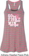 Breast Cancer Awareness Go Fight Win Ladies Flowy Racerback Tanktop