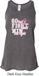 Breast Cancer Awareness Go Fight Win Ladies Flowy Racerback Tanktop