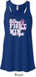 Breast Cancer Awareness Go Fight Win Ladies Flowy Racerback Tanktop