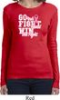 Breast Cancer Awareness Go Fight Win Ladies Long Sleeve Shirt