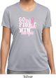 Breast Cancer Awareness Go Fight Win Ladies Moisture Wicking Shirt