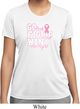 Breast Cancer Awareness Go Fight Win Ladies Moisture Wicking Shirt