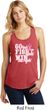 Breast Cancer Awareness Go Fight Win Ladies Racerback Tank Top
