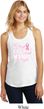 Breast Cancer Awareness Go Fight Win Ladies Racerback Tank Top