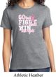 Breast Cancer Awareness Go Fight Win Ladies Shirt
