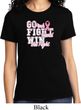 Breast Cancer Awareness Go Fight Win Ladies Shirt