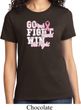 Breast Cancer Awareness Go Fight Win Ladies Shirt