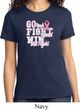 Breast Cancer Awareness Go Fight Win Ladies Shirt
