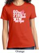 Breast Cancer Awareness Go Fight Win Ladies Shirt