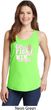 Breast Cancer Awareness Go Fight Win Ladies Tank Top