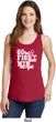 Breast Cancer Awareness Go Fight Win Ladies Tank Top