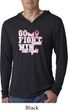 Breast Cancer Awareness Go Fight Win Lightweight Hoodie Shirt