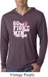Breast Cancer Awareness Go Fight Win Lightweight Hoodie Shirt