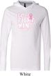 Breast Cancer Awareness Go Fight Win Lightweight Hoodie Tee