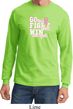 Breast Cancer Awareness Go Fight Win Long Sleeve Shirt