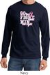 Breast Cancer Awareness Go Fight Win Long Sleeve Shirt
