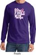 Breast Cancer Awareness Go Fight Win Long Sleeve Shirt
