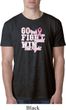 Breast Cancer Awareness Go Fight Win Mens Burnout Shirt