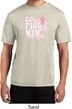 Breast Cancer Awareness Go Fight Win Mens Moisture Wicking Shirt