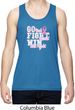 Breast Cancer Awareness Go Fight Win Mens Moisture Wicking Tanktop
