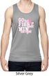 Breast Cancer Awareness Go Fight Win Mens Moisture Wicking Tanktop