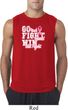 Breast Cancer Awareness Go Fight Win Mens Sleeveless Shirt