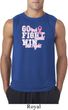 Breast Cancer Awareness Go Fight Win Mens Sleeveless Shirt