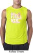 Breast Cancer Awareness Go Fight Win Mens Sleeveless Shirt