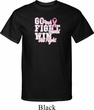 Breast Cancer Awareness Go Fight Win Mens Tall Shirt