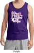 Breast Cancer Awareness Go Fight Win Mens Tank Top