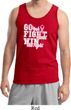 Breast Cancer Awareness Go Fight Win Mens Tank Top