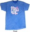 Breast Cancer Awareness Go Fight Win Mineral Tie Dye Shirt