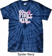 Breast Cancer Awareness Go Fight Win Spider Tie Dye Shirt