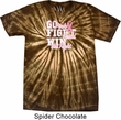 Breast Cancer Awareness Go Fight Win Spider Tie Dye Shirt