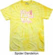 Breast Cancer Awareness Go Fight Win Spider Tie Dye Shirt